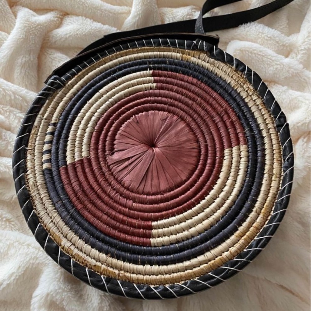 Retro round purse - Picture 3 of 8